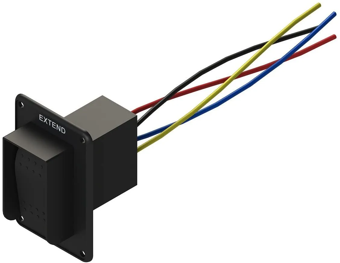 BLACK IP 66 ELECTRIC JACK SWIT